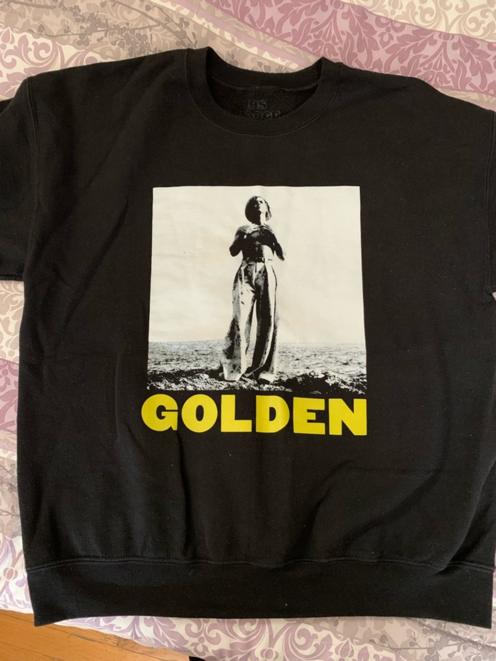 HARRY STYLES golden Graphic Sweatshirt